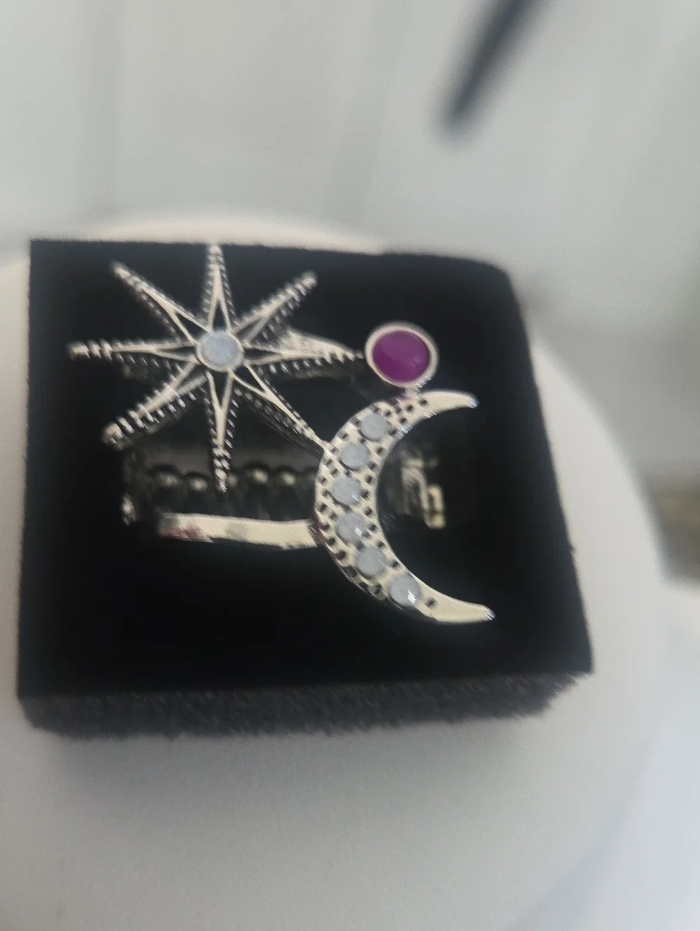 Paparazzi Steller Seeker Purple Ring NWT